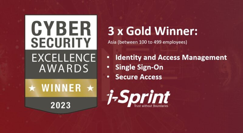 Cybersecurity Excellence Awards 2023 | I-Sprint Innovations